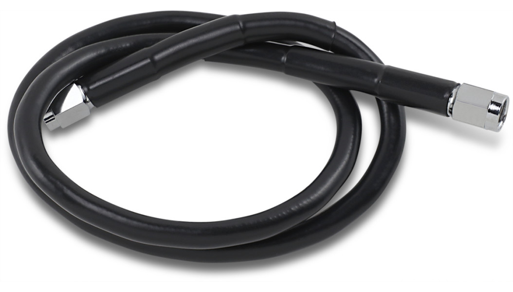 DRAG SPECIALTIES Universal Brake Line - Black - 28" 828-BLK