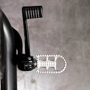 BILTWELL Mushman Step Footpegs - Polished - Softail '18+ - 7002-302-03 - PartsOutlet.com.au