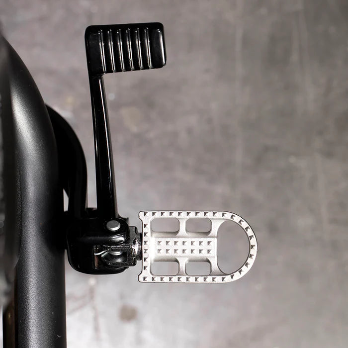 BILTWELL Mushman Step Footpegs - Polished - Softail '18+ - 7002-302-03 - PartsOutlet.com.au