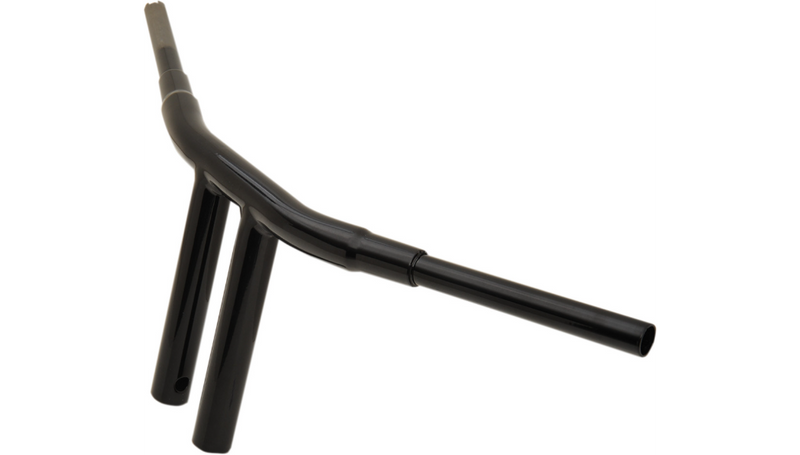 DRAG SPECIALTIES Handlebar - 1 1/2"  "Big" Buffalo - Chopper T-Bar - 10" - Gloss Black - 0601-4316