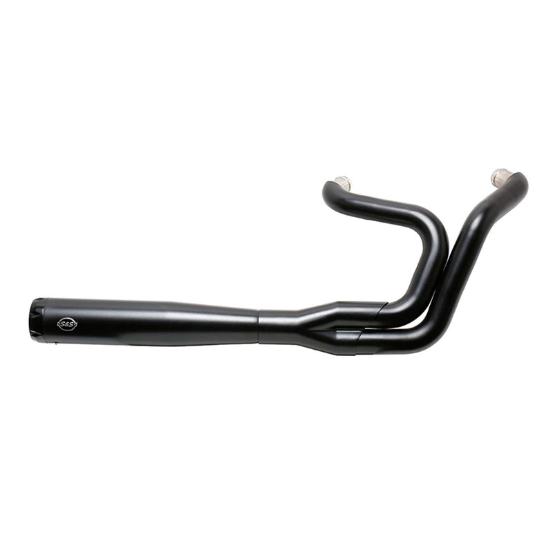 S&S CYCLE SUPERSTREET 2-1 for 2007–2013 SPORTSTER® MODELS–Black 550-0951 - PartsOutlet.com.au