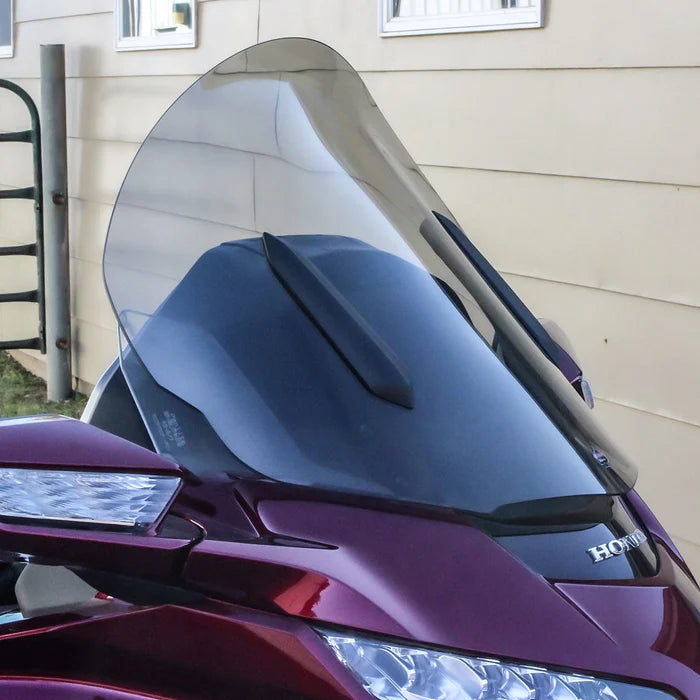 KLOCK WERKS Flare Windshield - 18" - Tinted - Honda GL1800 '18-'25 - KWW-06-0558