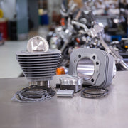 S&S CYCLE 1250cc Conversion Kit for 1986-2021 HD® Sportster® Models High Compression - Silver Finish 910-0690 - PartsOutlet.com.au