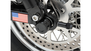 DRAG SPECIALTIES Axle Cap - Rear - Sportster 2008-2012 - Black 0214-0833 - PartsOutlet.com.au