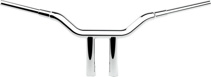 LA CHOPPERS Handlebar - One-Piece Kagefighter - 10" x 1-1/2" - Chrome - LA-7343-10