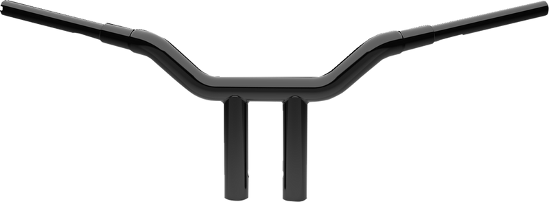 LA CHOPPERS Handlebar - One-Piece Kagefighter - 10" x 1-1/2" - Black - LA-7343-10B