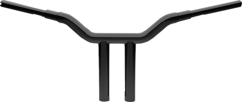LA CHOPPERS Handlebar - One-Piece Kagefighter - 12" x 1-1/2" - Black - LA-7343-12B