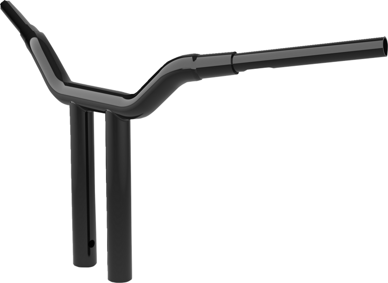 LA CHOPPERS Handlebar - One-Piece Kagefighter - 14" x 1-1/2" - Black - LA-7343-14B