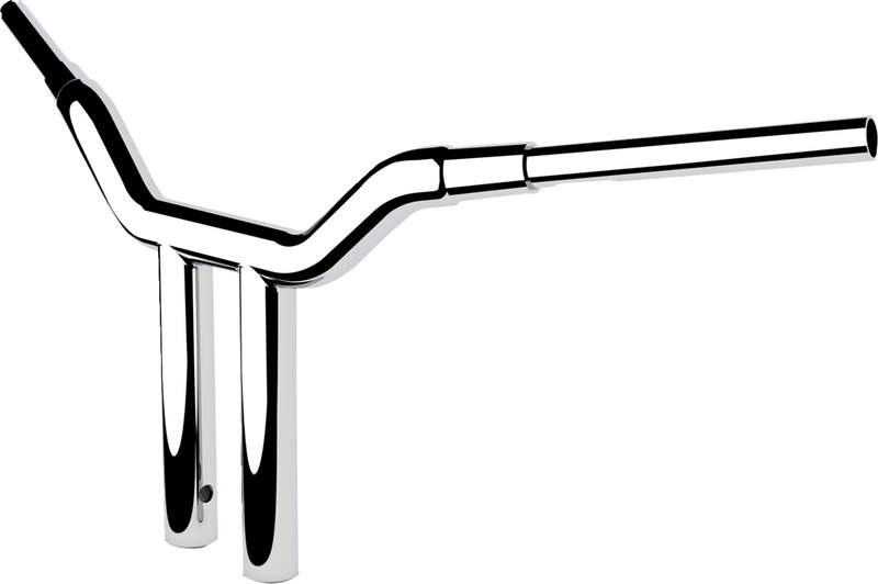 LA CHOPPERS Handlebar - One-Piece Kagefighter - 12" x 1-1/2" - Chrome - LA-7343-12
