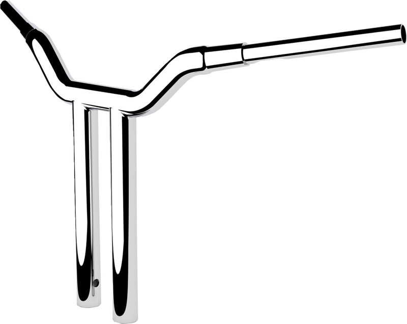 LA CHOPPERS Handlebar - One-Piece Kagefighter - 16" x 1-1/2" - Chrome - LA-7343-16
