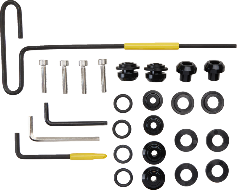 MEMPHIS SHADES Road Warrior Mounting Kit - Black - Chief Bobber 2022-2024 - MEB2072 - PartsOutlet.com.au