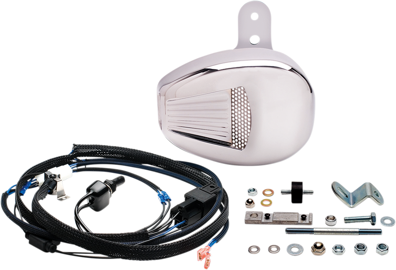 JIMS Forceflow Cylinder Head Cooler Kit - Chrome - Twin Cam Touring '98-'16 - 5462 - PartsOutlet.com.au