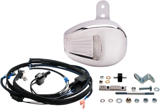 JIMS Forceflow Cylinder Head Cooler Kit - Chrome - Twin Cam Touring '98-'16 - 5462 - PartsOutlet.com.au