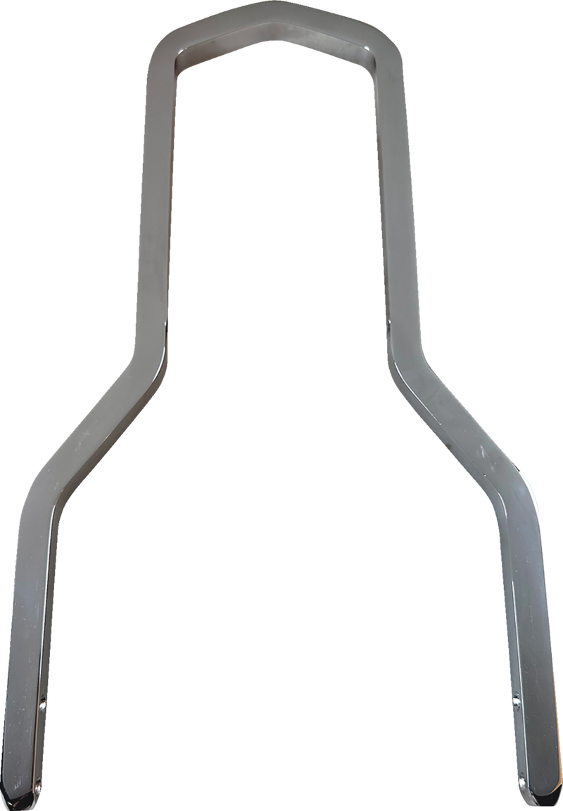 DRAG SPECIALTIES Square Sissy Bar - Chrome - 10.14" H x 8.75" W X08-0040CS