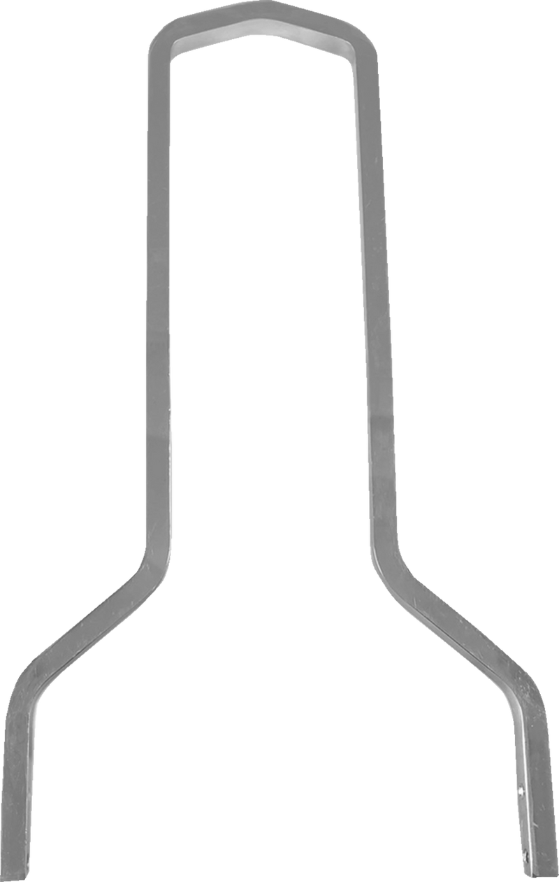 DRAG SPECIALTIES Square Sissy Bar - Chrome - 15.5" H x 11" W - Softail '06-'24 - X08-0042CT