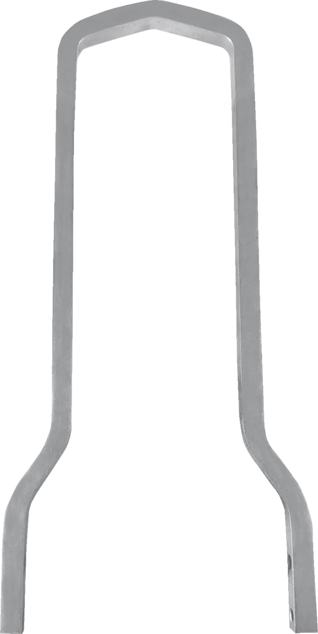 DRAG SPECIALTIES Square Sissy Bar - Chrome - 12.5" H x 7.5" W - Harley-Davidson '02-'20 - X08-0041CT