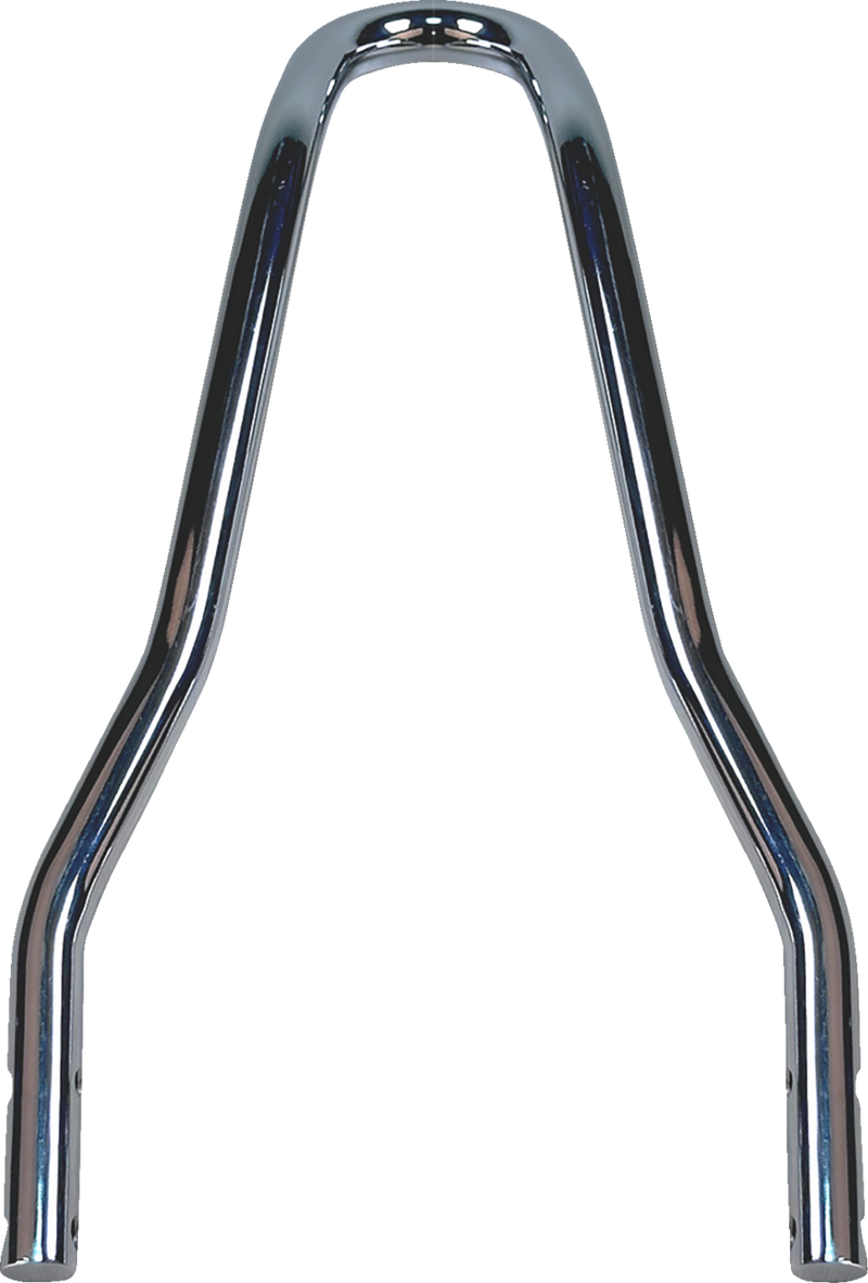 DRAG SPECIALTIES Sissy Bar - Chrome - 13"H x 7.5"W - Harle-Davidson '02-'20 - X08-0041CR