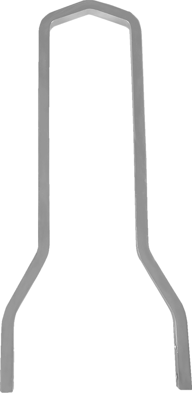 DRAG SPECIALTIES Square Sissy Bar - Chrome - 15.4" H x 8.25" W - XL '94-'03 - X08-0045CT