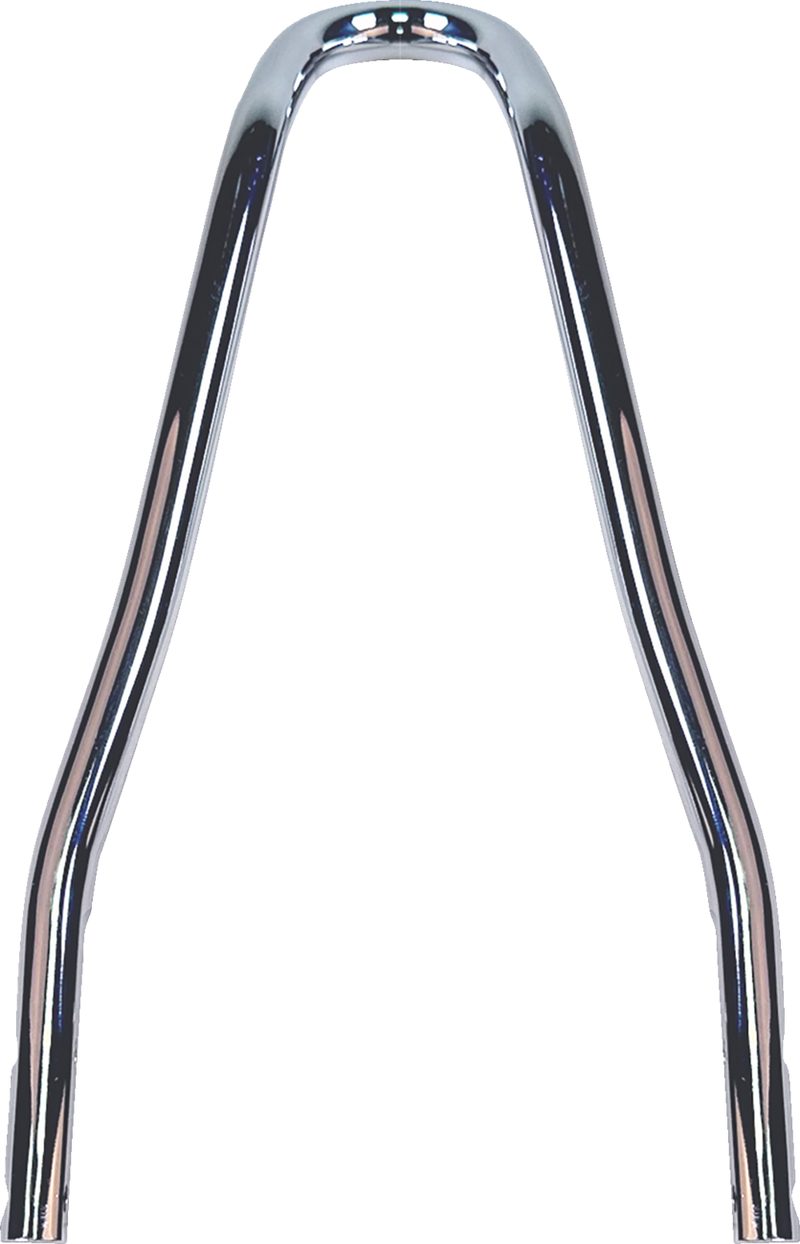 DRAG SPECIALTIES Round Tapered Sissy Bar - Black - 13"H x 6.69"W - FXD '99-'01 - X08-0046CR