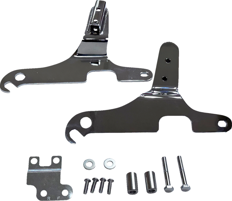 DRAG SPECIALTIES Side Plates - Chrome X08-0003C - PartsOutlet.com.au