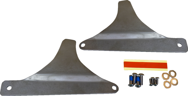 DRAG SPECIALTIES Side Plates - Chrome X08-0004C - PartsOutlet.com.au