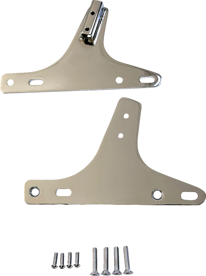 DRAG SPECIALTIES Side Plates - Chrome X08-0011C - PartsOutlet.com.au