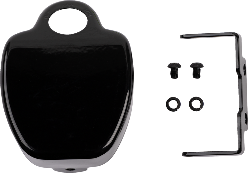 DRAG SPECIALTIES Coil Cover - Black - Harley Davidson 2011-2013 - 63213B - PartsOutlet.com.au