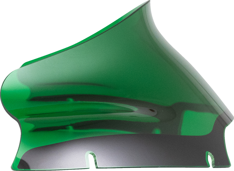 KLOCK WERKS Kolor Flare Sport Windshield - 6" - Green - FLTR '15-'25 - KWW-01-0664