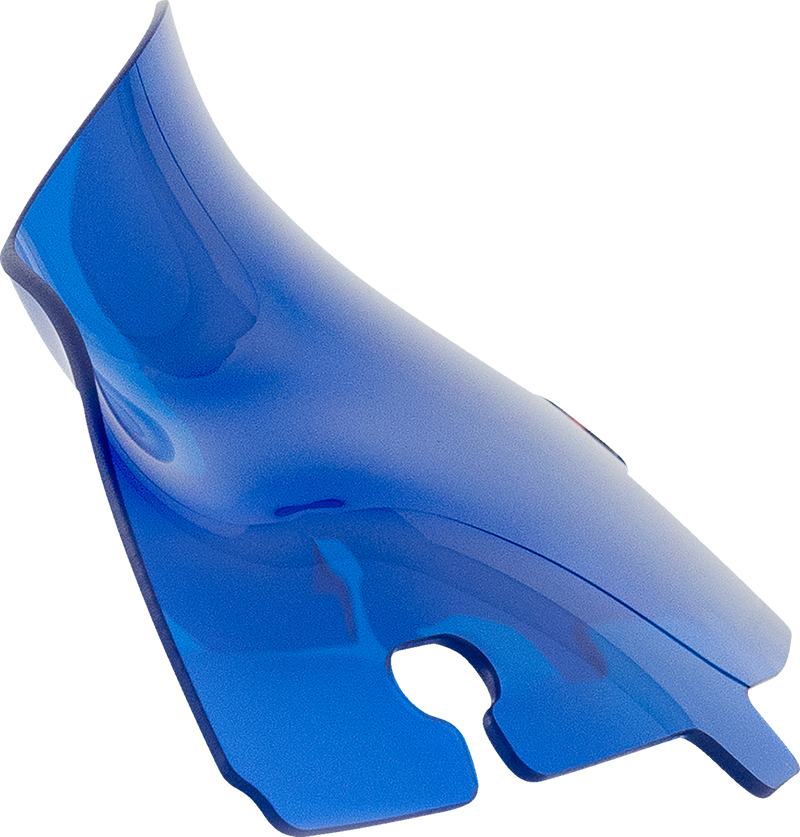KLOCK WERKS Kolor Flare Sport Windshield - 4" - Blue - FLH '14-'25 - KWW-01-0679