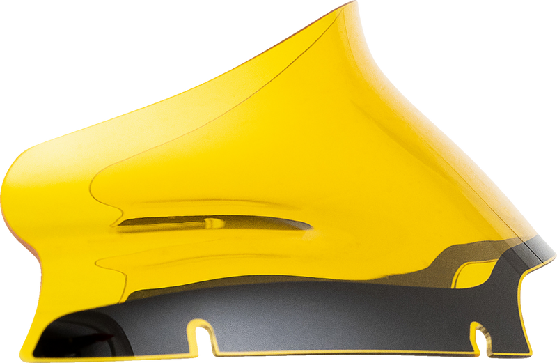 KLOCK WERKS Kolor Flare Sport Windshield - 6" - Yellow - FLTR '15-'25 - KWW-01-0662