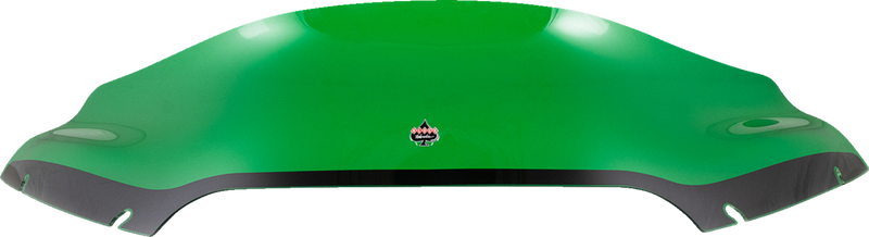 KLOCK WERKS Kolor Flare Sport Windshield - 6" - Green - FLTR '15-'25 - KWW-01-0664