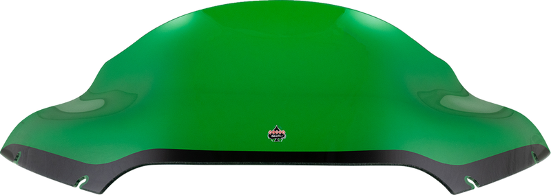 KLOCK WERKS Kolor Flare Sport Windshield - 9" - Green - FLTR '15-'25 - KWW-01-0671