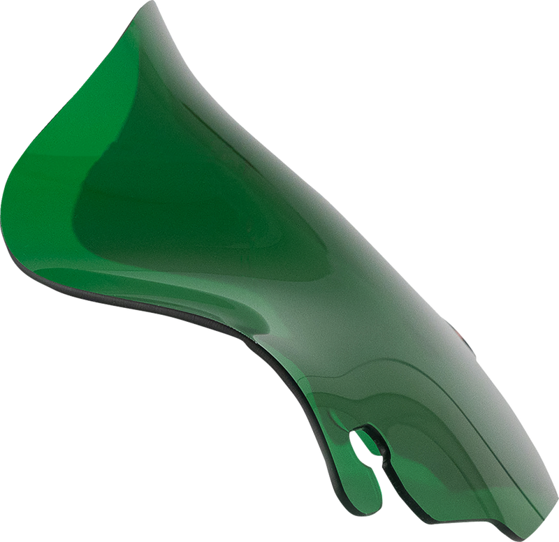 KLOCK WERKS Kolor Flare Windshield - 6-1/2" - Green - FLH '96-'13 - KWW-01-0698