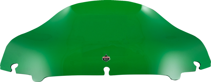 KLOCK WERKS Kolor Flare Sport Windshield - 6-1/2" - Green - FLH '14-'25 - KWW-01-0685