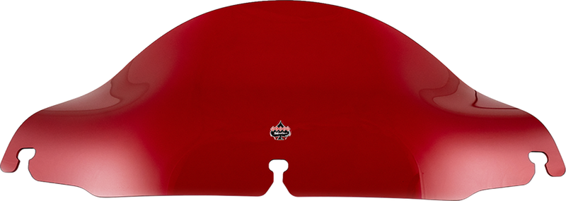 KLOCK WERKS Kolor Flare Windshield - 6-1/2" - Red - FLH '96-'13 - KWW-01-0697