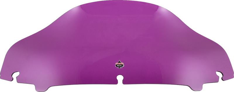 KLOCK WERKS Kolor Flare Sport Windshield - 6-1/2" - Purple - FLH '14-'25 - KWW-01-0687