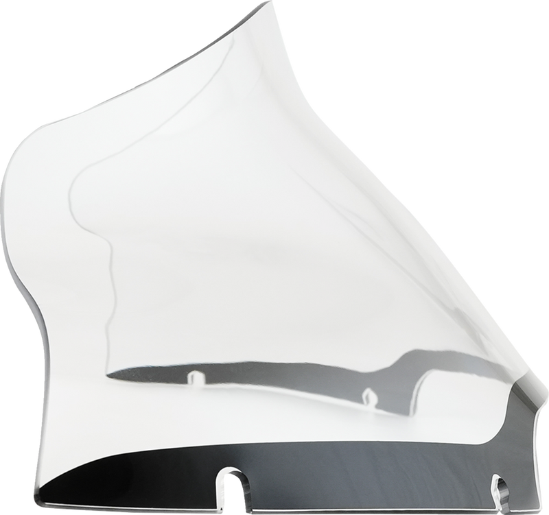KLOCK WERKS Flare Windshield - 9" - Clear - FLTR '15-'25 - KWW-01-0659