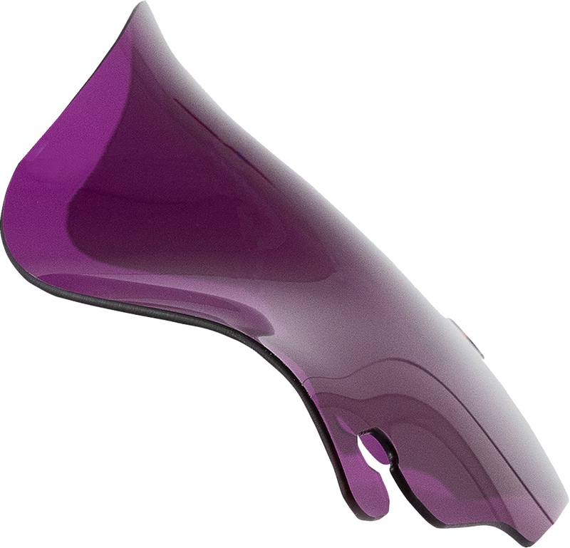 KLOCK WERKS Kolor Flare Windshield - 6-1/2" - Purple - FLH '96-'13 - KWW-01-0700