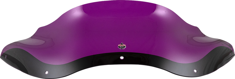 KLOCK WERKS Kolor Flare Windshield - 8" - Purple - FLTR '98-'13 - KWW-01-0694