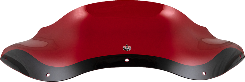 KLOCK WERKS Kolor Flare Windshield - 8" - Red - FLTR '98-'13 - KWW-01-0691