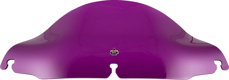 KLOCK WERKS Kolor Flare Windshield - 6-1/2" - Purple - FLH '96-'13 - KWW-01-0700