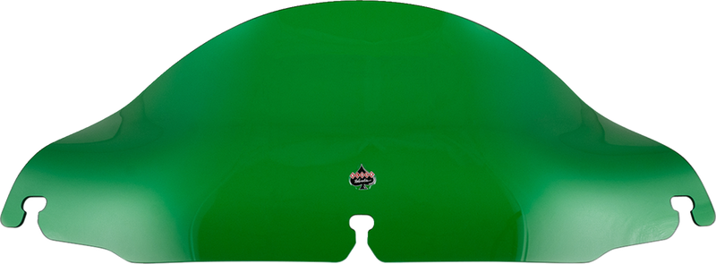 KLOCK WERKS Kolor Flare Windshield - 6-1/2" - Green - FLH '96-'13 - KWW-01-0698