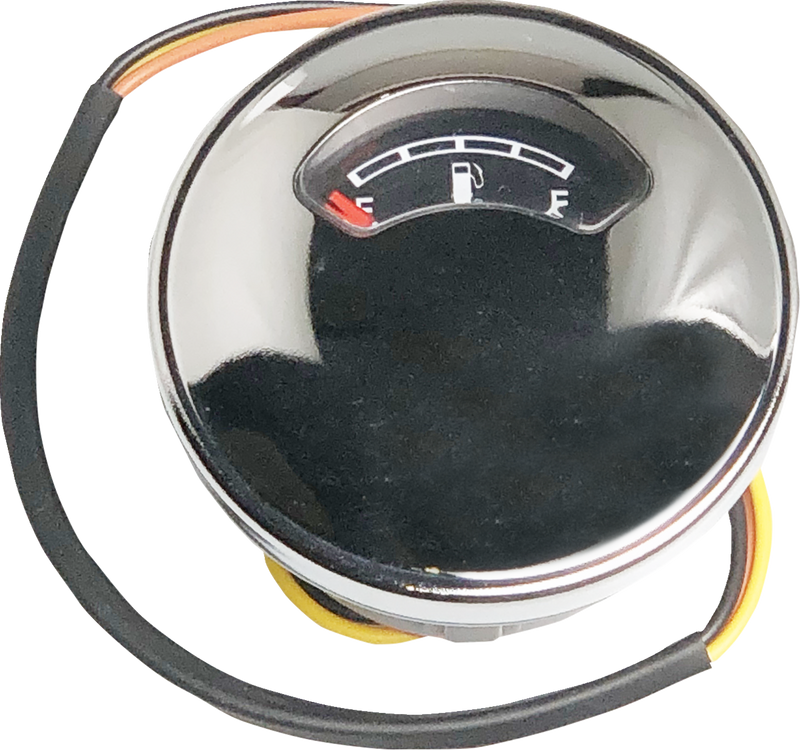 DRAG SPECIALTIES Fuel Gauge - OEM - Chrome - Harley-Davidson 2001-2008 - 78368 - PartsOutlet.com.au