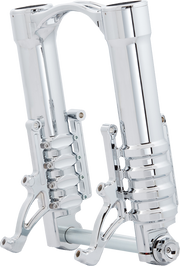 ARLEN NESS Fork Legs - 49 mm - Chrome - For Custom Radial Mount Brake Caliper - Harley-Davidson '14-'24 - 120-012 - PartsOutlet.com.au