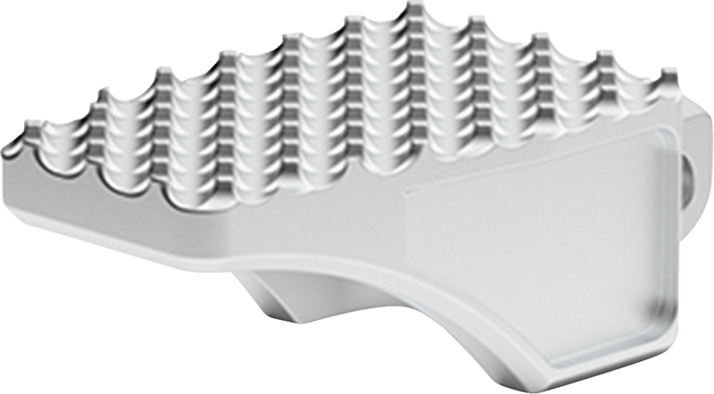 LA CHOPPERS County Line Billet Footpegs - Rear - Raw - Softail '18-'23 - LA-P100-02