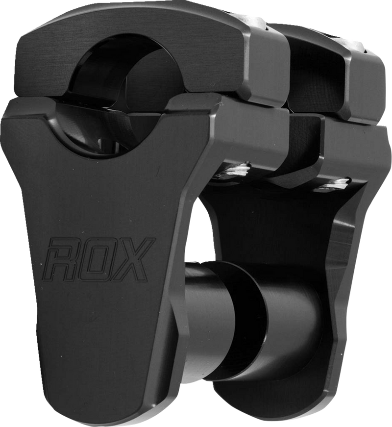 ROX SPEED FX 1-3/4" Pivoting Handlebar Risers - Black 3R-P2PPL390