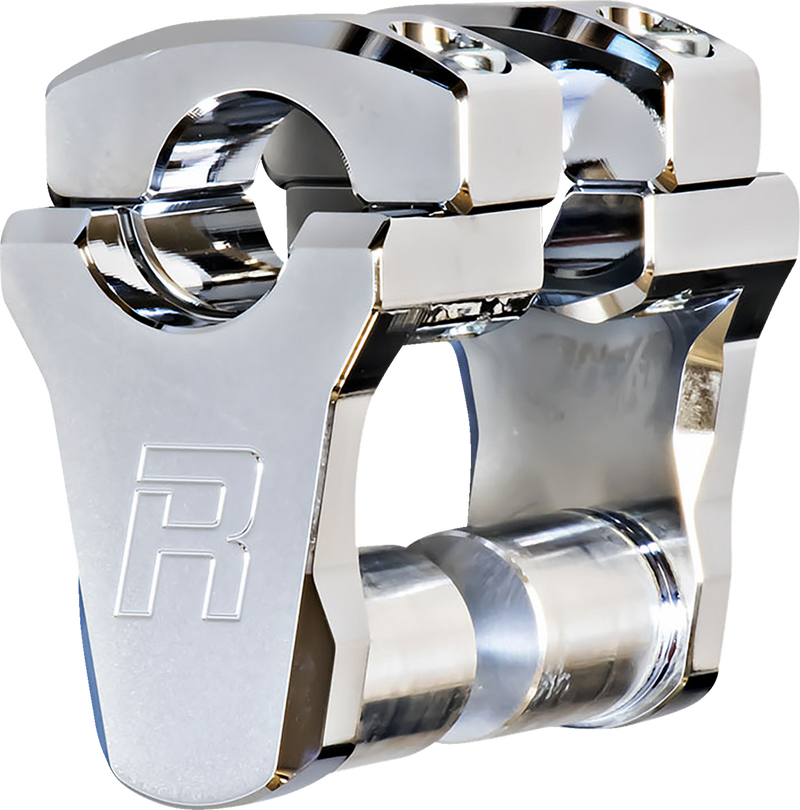ROX SPEED FX 2" Pivoting Handlebar Risers - Chrome 4R-P2CC02