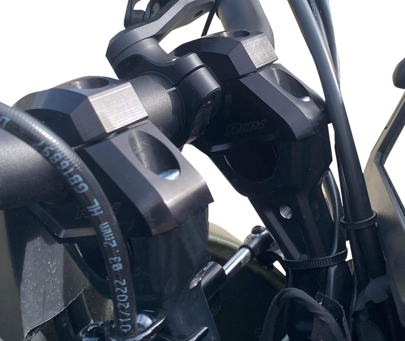 ROX SPEED FX 1-1/2” Barback Handlebar Risers - Pullback - Pan-America 3R-B21R-15K