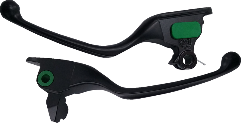 DRAG SPECIALTIES Lever Set - Black - '21-'24 FL - H07-0730MB - PartsOutlet.com.au