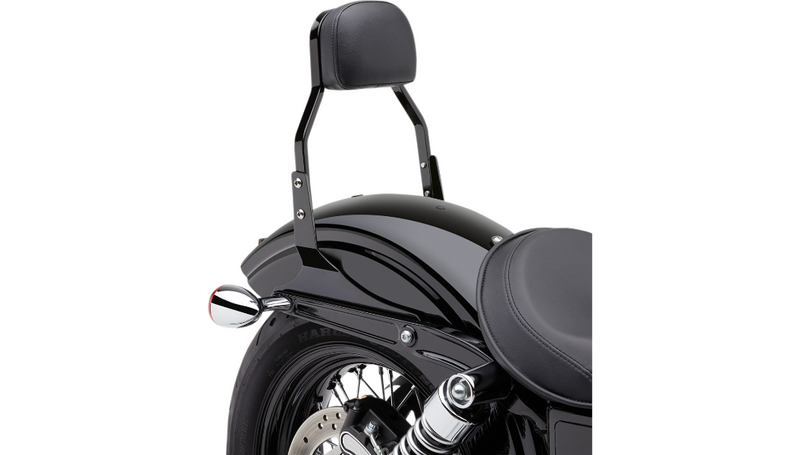COBRA Mini Sissy Bar - Black - '06-'17 Softail 602-1101B - PartsOutlet.com.au